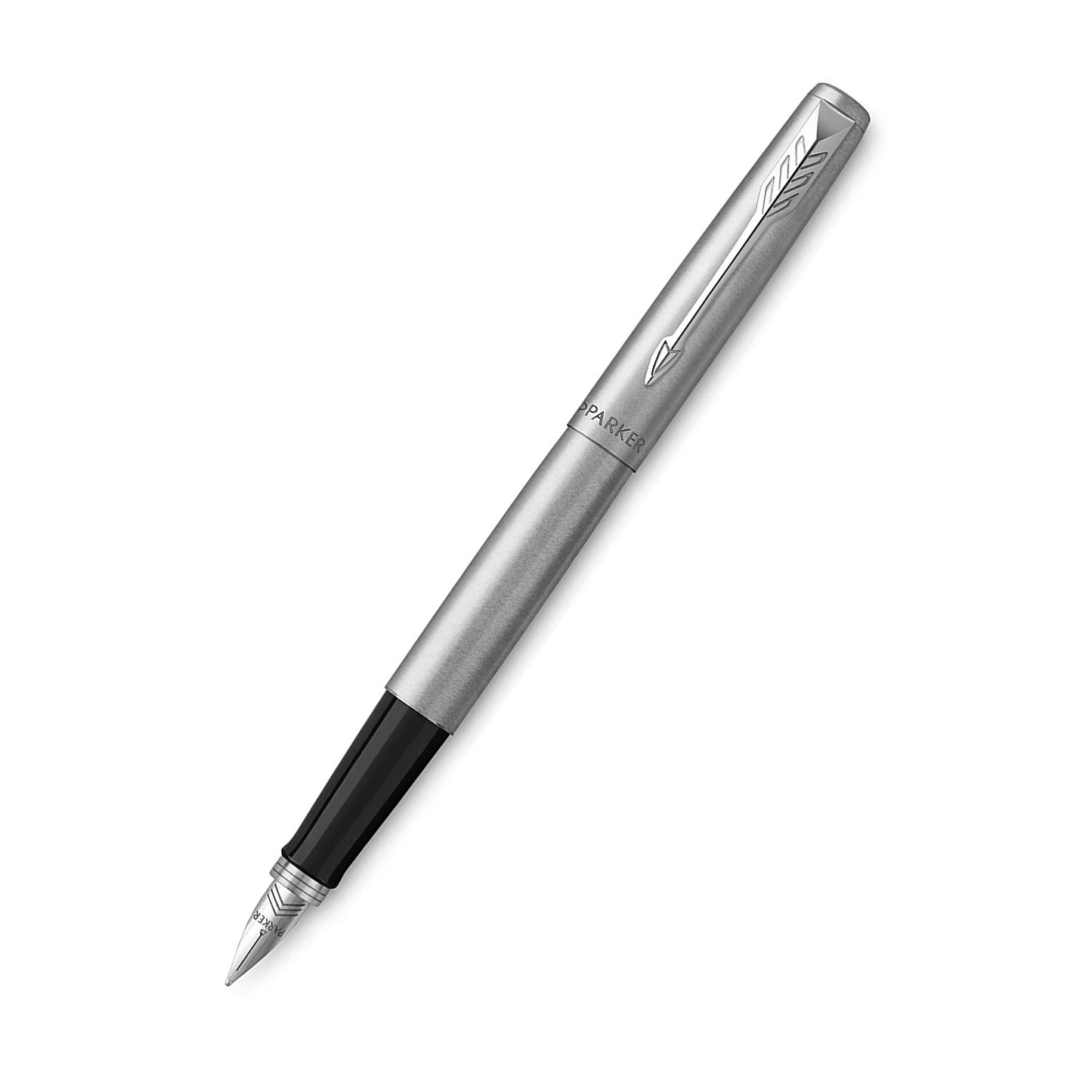 Parker Jotter Core Stainless Steel Chrome Trim Fountain Pen