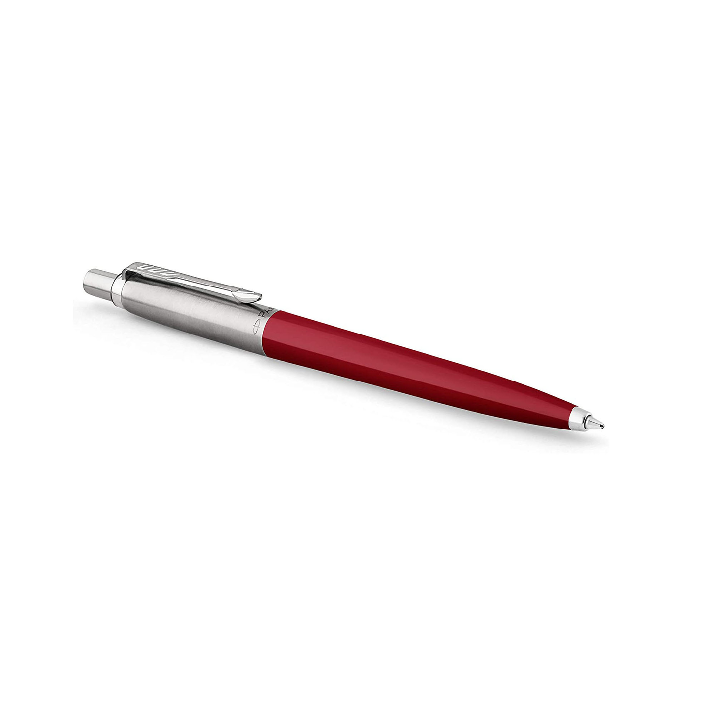 Parker Jotter Originals Chrome Trim Ballpoint Pen Classic Red