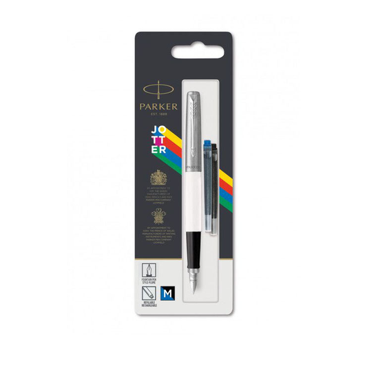 Parker Jotter Originals Plastic Body with Chrome Trim  Fountain Pen