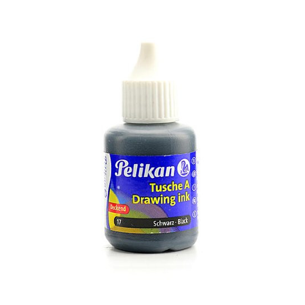 Pelikan Drawing Ink 30ml Black.