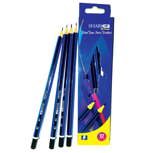 Shark Lead Pencil Thunder Pack Of 12