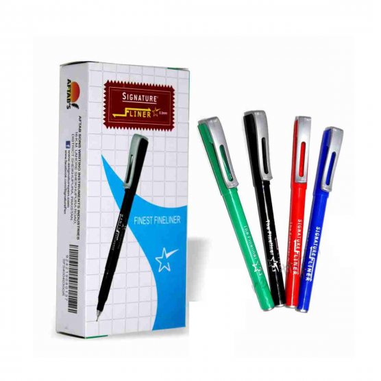 Signature Fine Liner Pointer Pack Of 10 Pcs