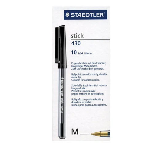 Staedtler Ball Pen 430 Pack Of 10 Pcs
