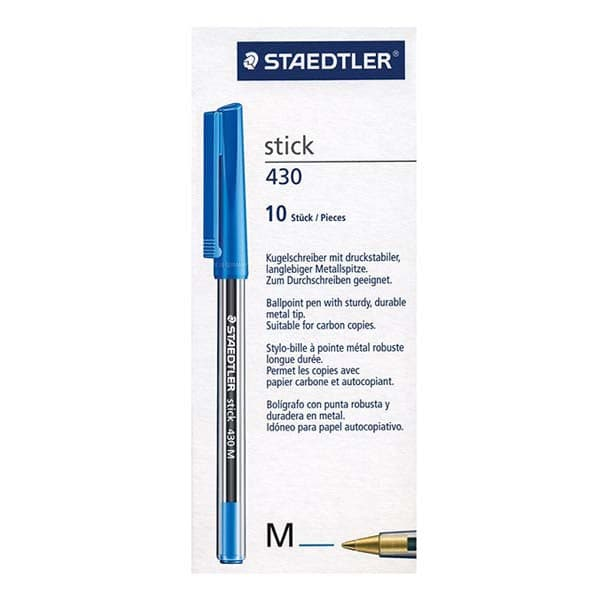 Staedtler Ball Pen 430 Pack Of 10 Pcs