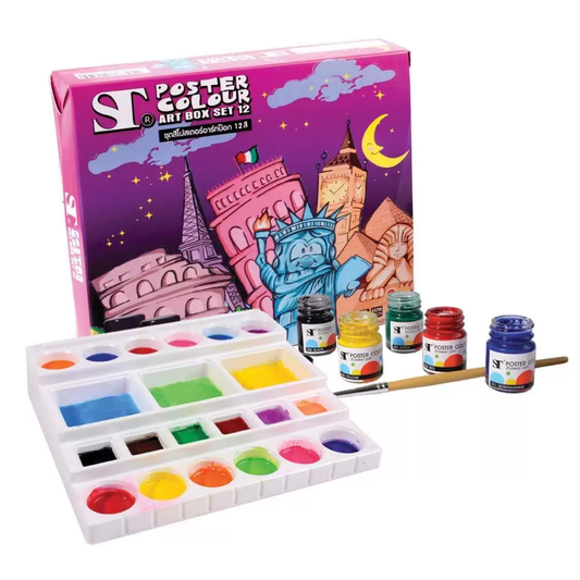 ST Poster Color 12 Pcs Set 15ML