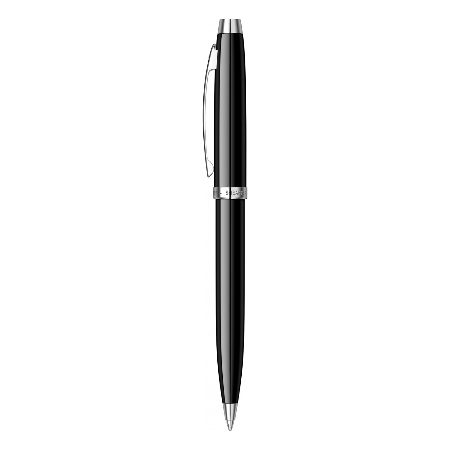 Sheaffer 100 Glossy Black Lacquer Ballpoint Pen