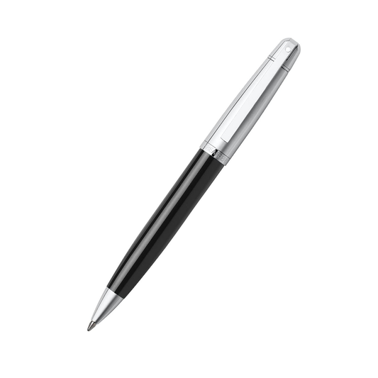 Sheaffer 500 Black barrel with Chrome Cap Ballpoint Pen