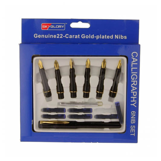 Sky Glory Genuine 22-Carat Gold-plated Nibs