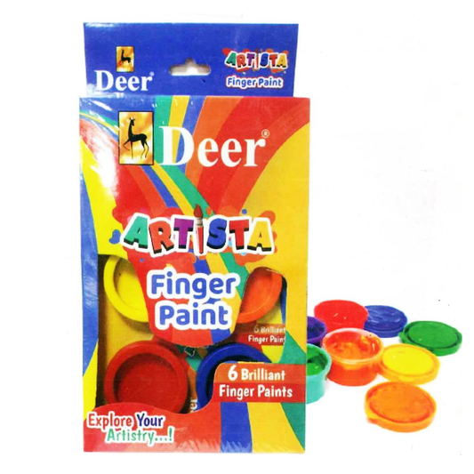 Deer Finger Paint 6 Colors.