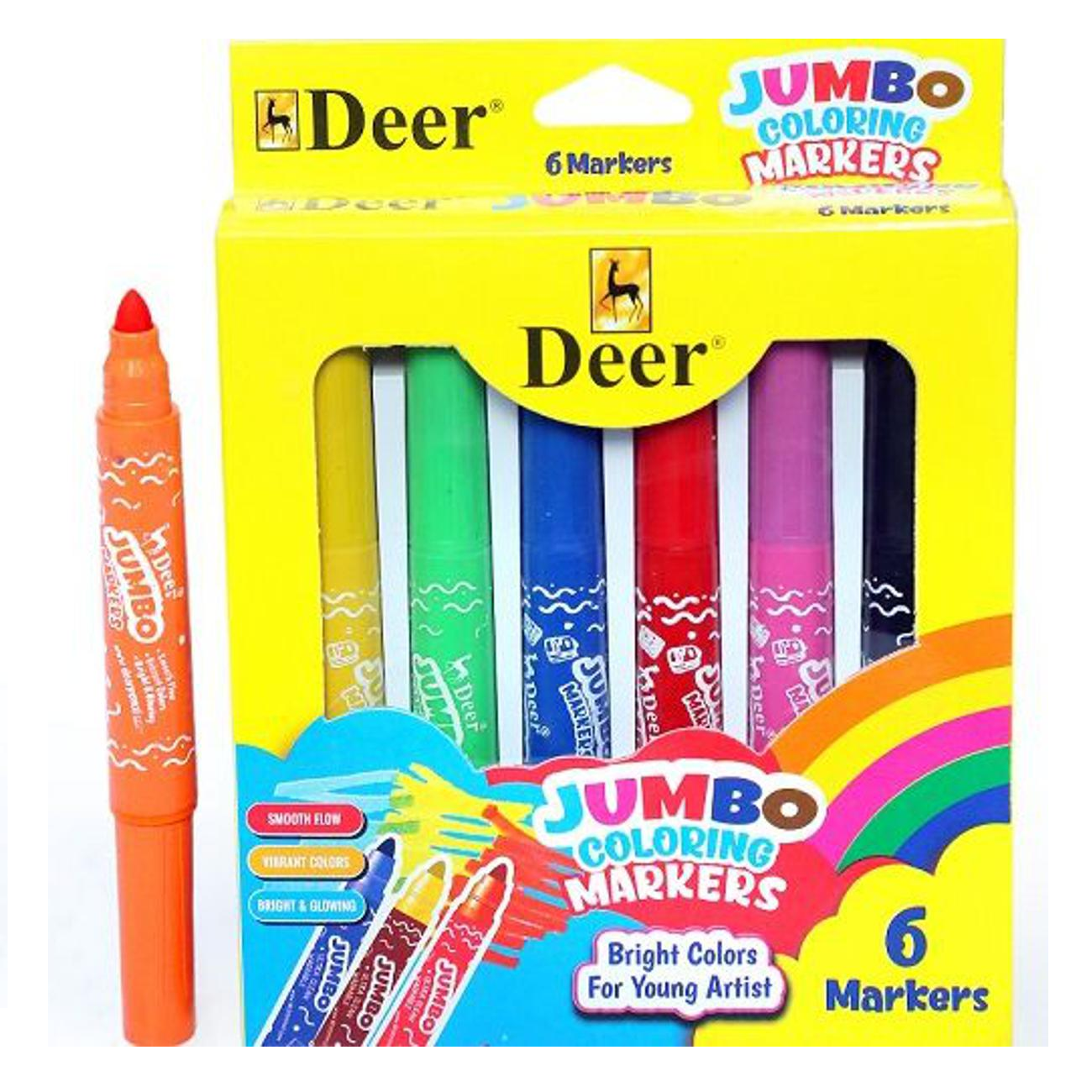 Deer Jumbo Coloring Marker.
