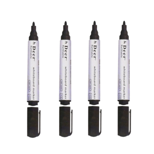 Deer White Board Marker 4Pcs.