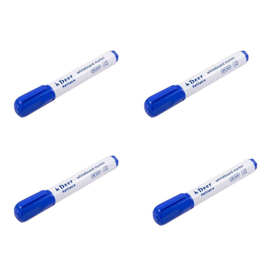 Deer White Board Marker 4Pcs.