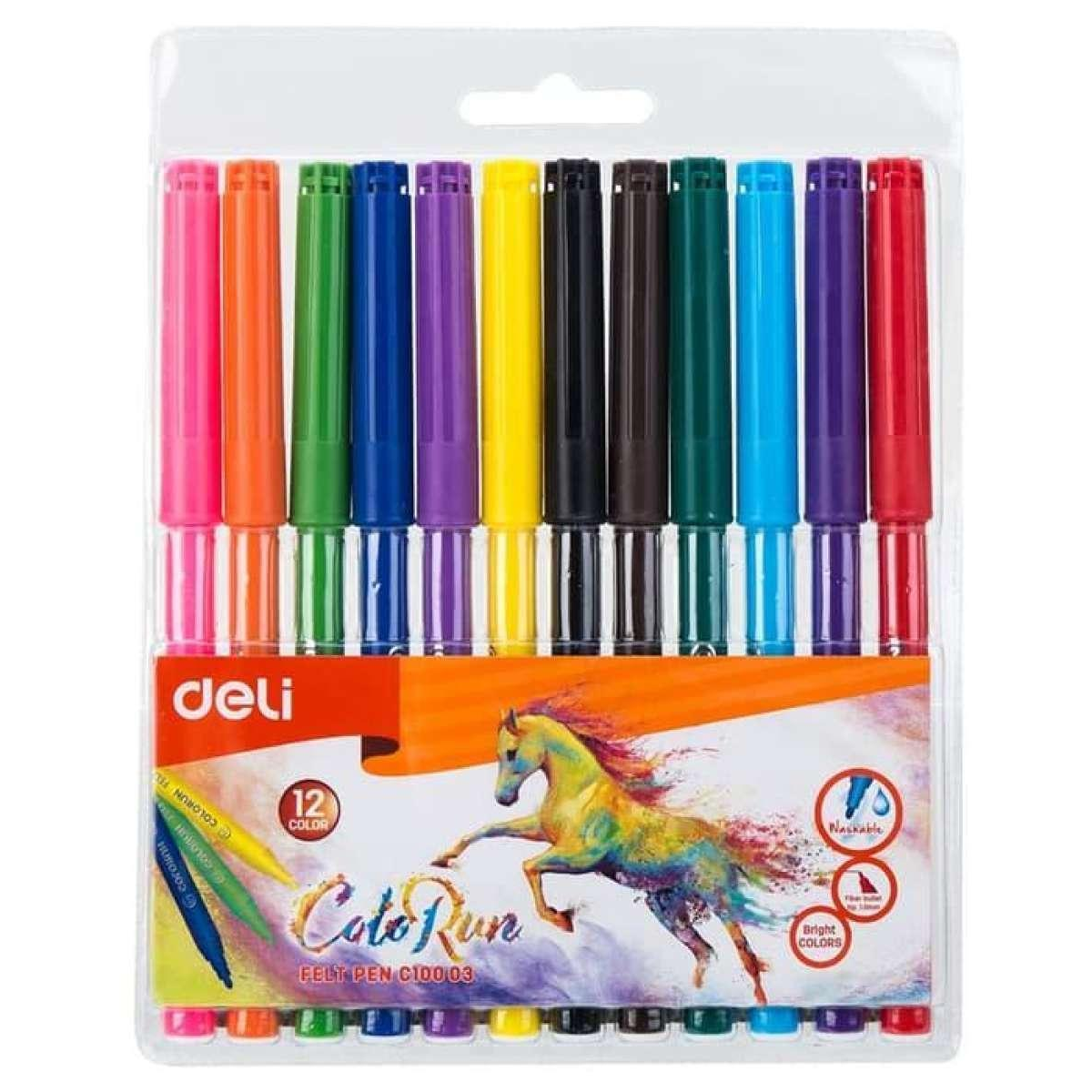 Deli Colo Run Felt Pen