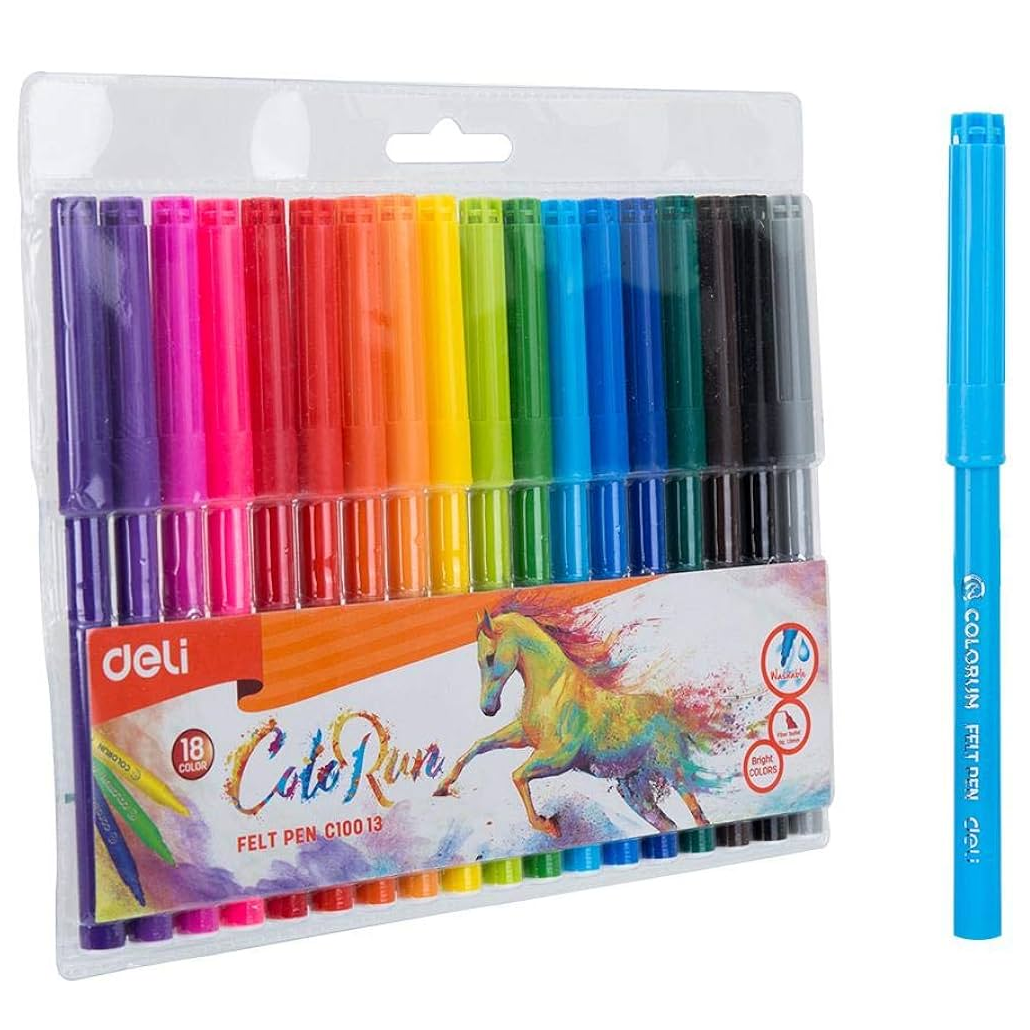 Deli Colo Run Felt Pen