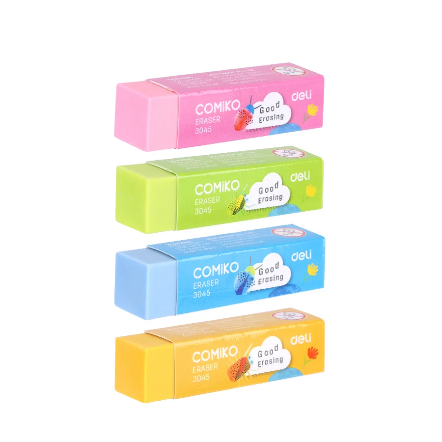 Deli Comiko Eraser Multicolor 3045