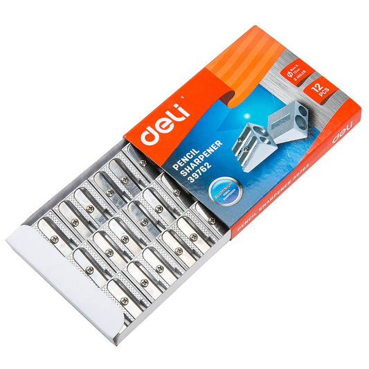 Deli Pencil 2 Hole Sharpener 39762