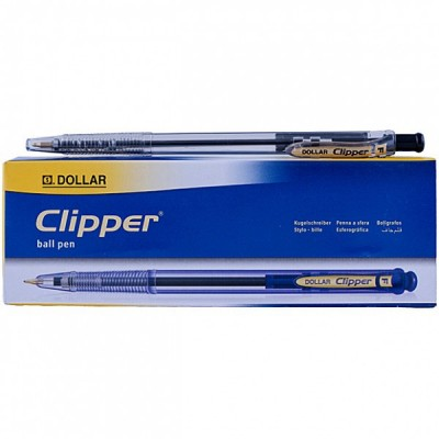 Dollar Clipper Ball Pen Pack Of 10.