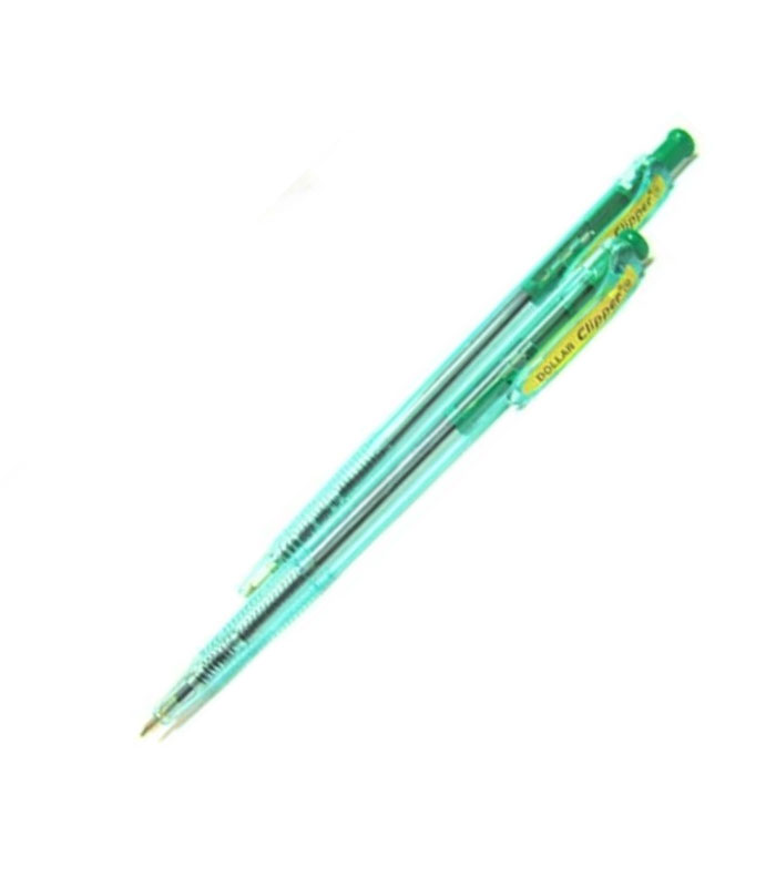 Dollar Clipper Ball Pen Pack Of 10.