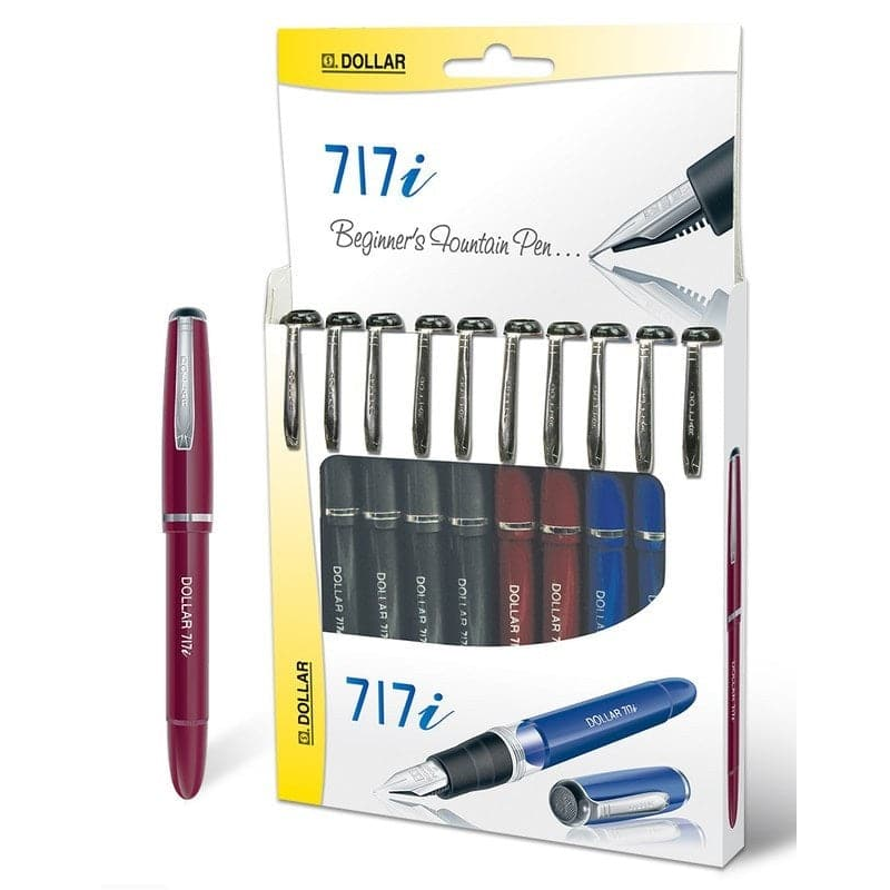 Dollar Fountain Pen 717i Pack Of 10.