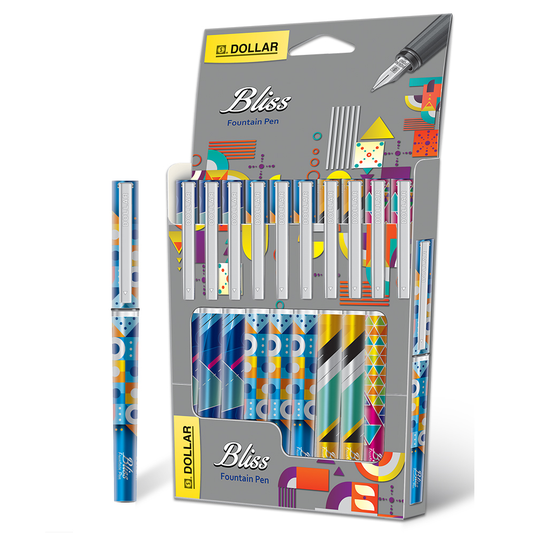 Dollar Fountain Pen Bliss Pack Of 10.