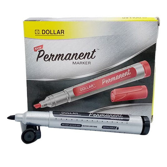 Dollar Permanent Marker Pack Of 12.