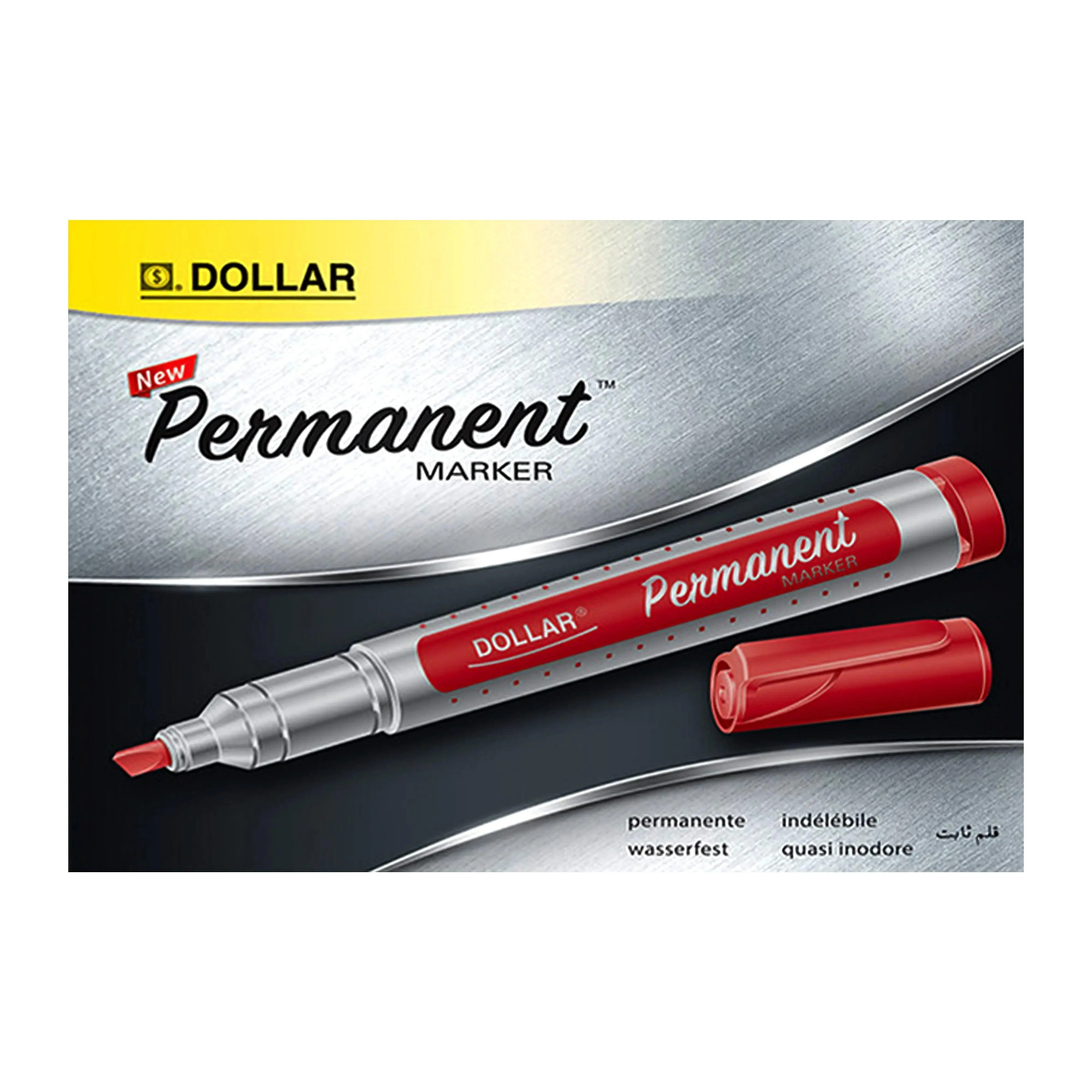Dollar Permanent Marker Pack Of 12.