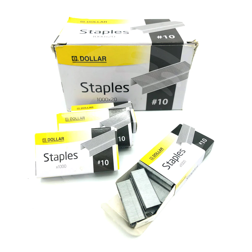 Dollar Staples Pin No 10