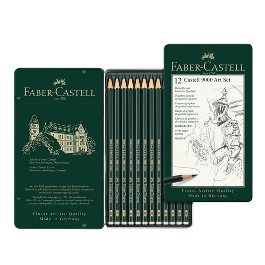 Faber Castell Degree Pencil Tin Set Of 12 9065.