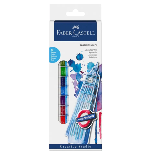 Faber Castell Water Color Set Of 12 (169503).