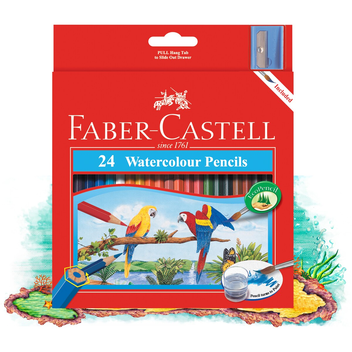 Faber Castell Water Soluble.