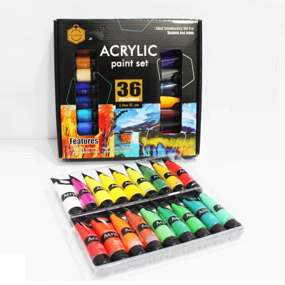 Keep Smiling Acrylic Paint Set 30ml.