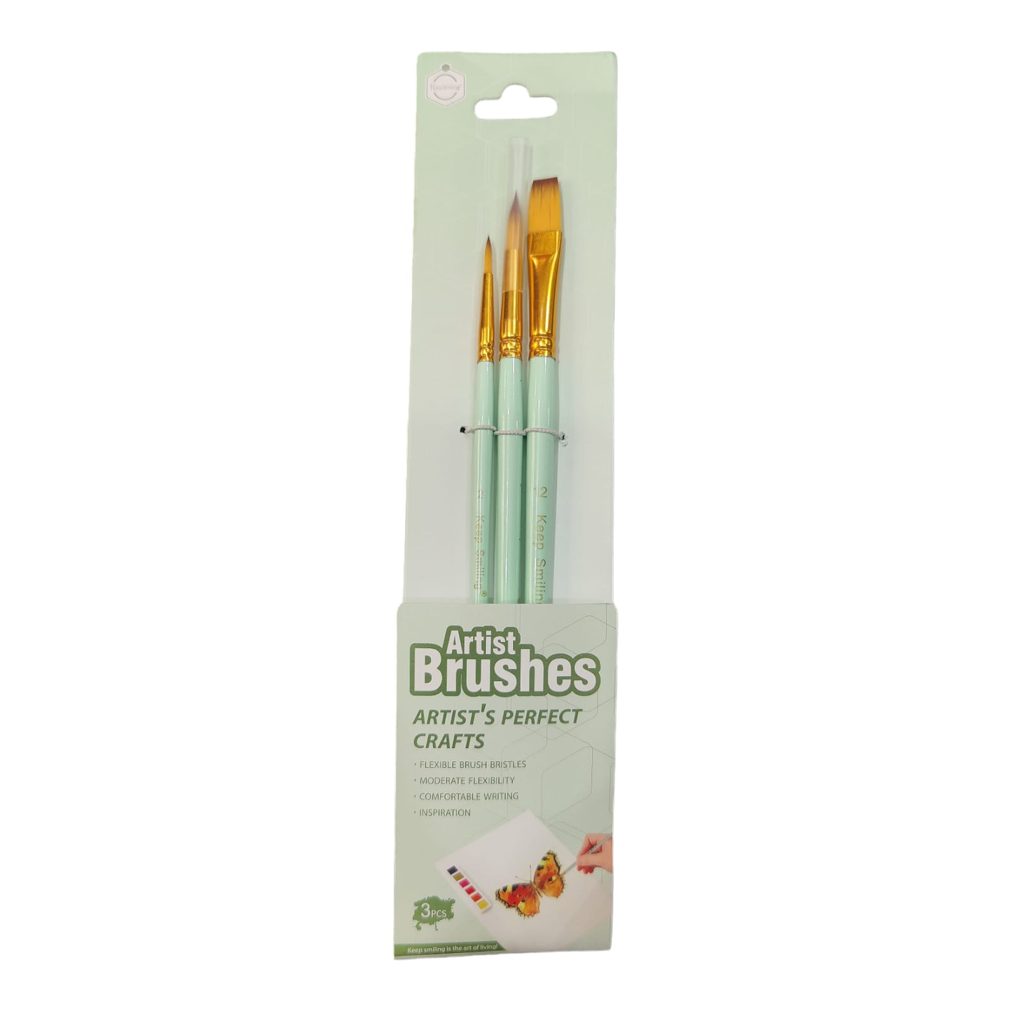 Keep Smiling Brush Set 3Pcs A6331.