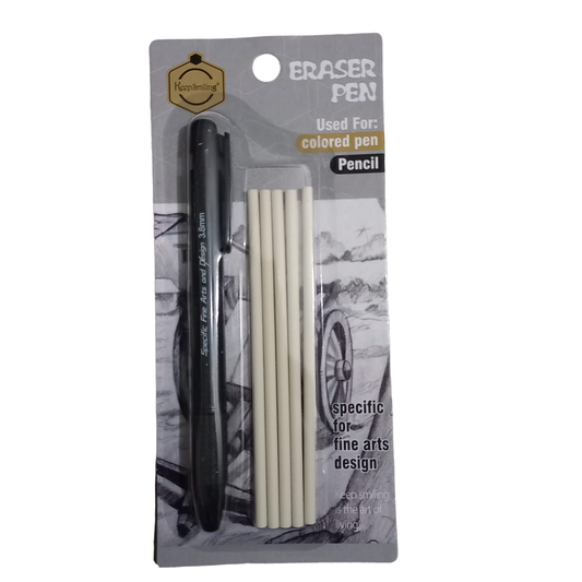 Keep Smiling Eraser Pen With 5 Pcs Refill EP-1002.