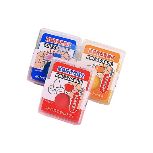 Keep Smiling Kneadable Eraser HJ-6651 Pack Of 2 Pcs