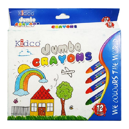 Kidco Jumbo Crayons Pack Of 12