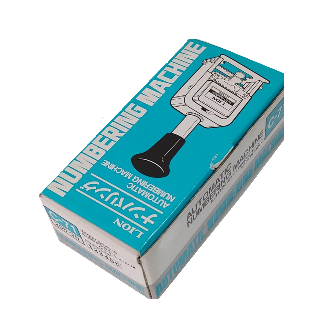 Lion Numbering Machine 6 Digit C-71