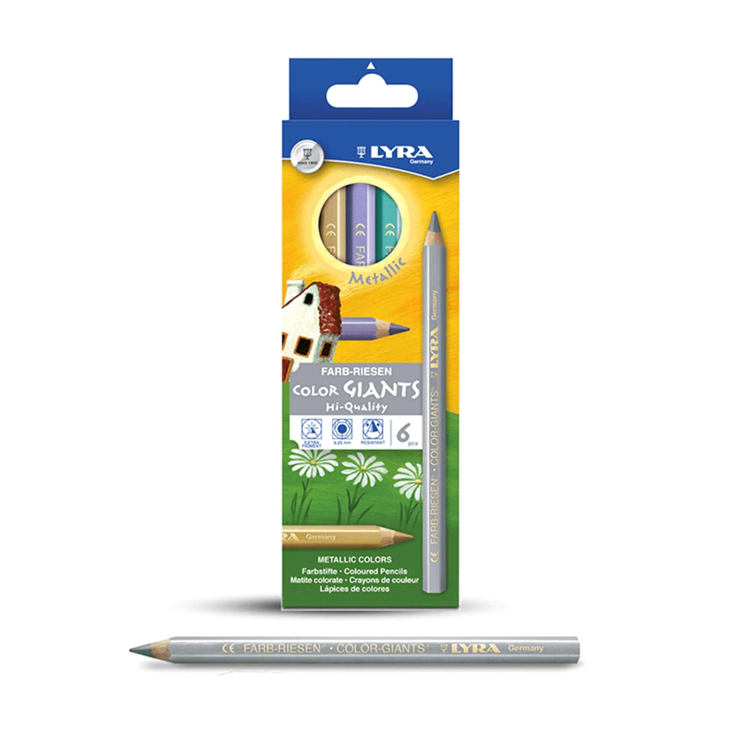 Lyra Color Pencil Pack Of 6