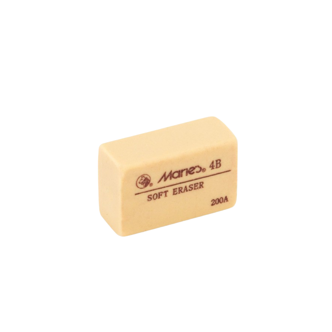 Maries Soft Eraser 4B Single Piece