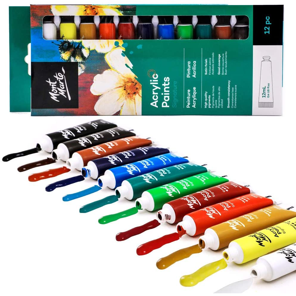 Mont Marte Acrylic Color 12ml.