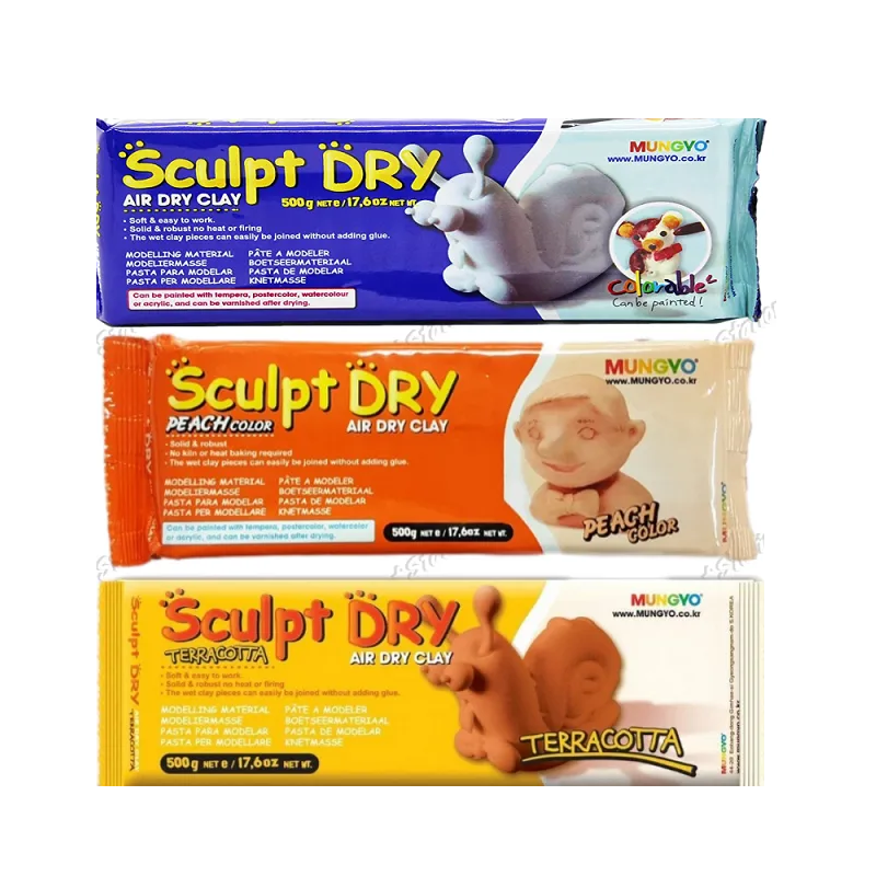 Mungyo Air Dry Clay 500G.