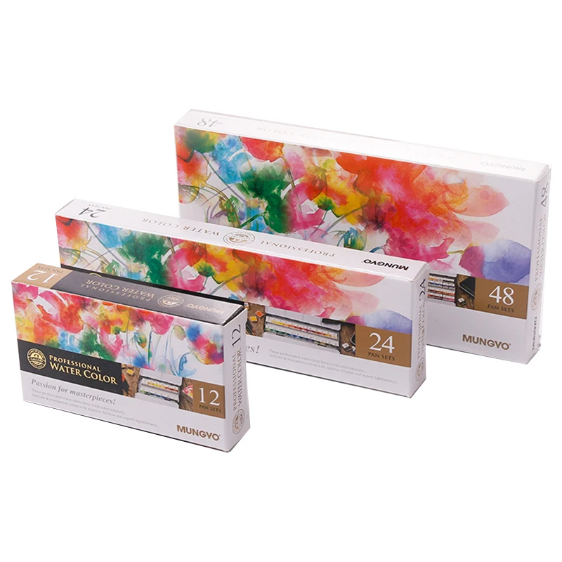 Mungyo Professional Watercolors.