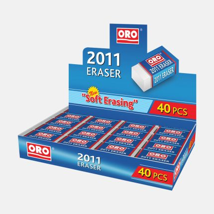 Oro Eraser 2011 Pack Of 40Pcs.
