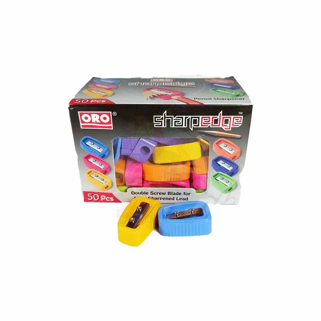 Oro Reeko Sharpener 602 Pack Of 50Pcs.