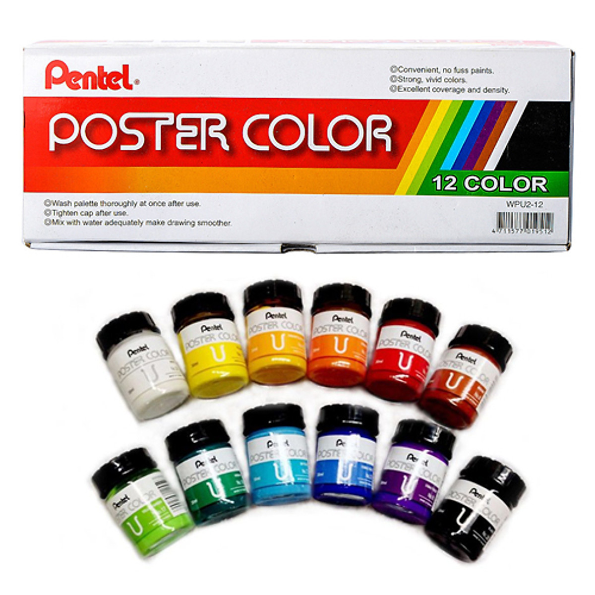 Pentel Poster Color Set.