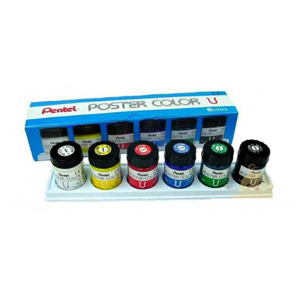 Pentel Poster Color Set.
