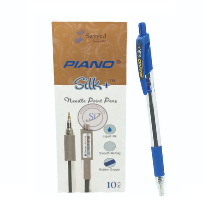 Piano Ball Point Silk Pack Of 10
