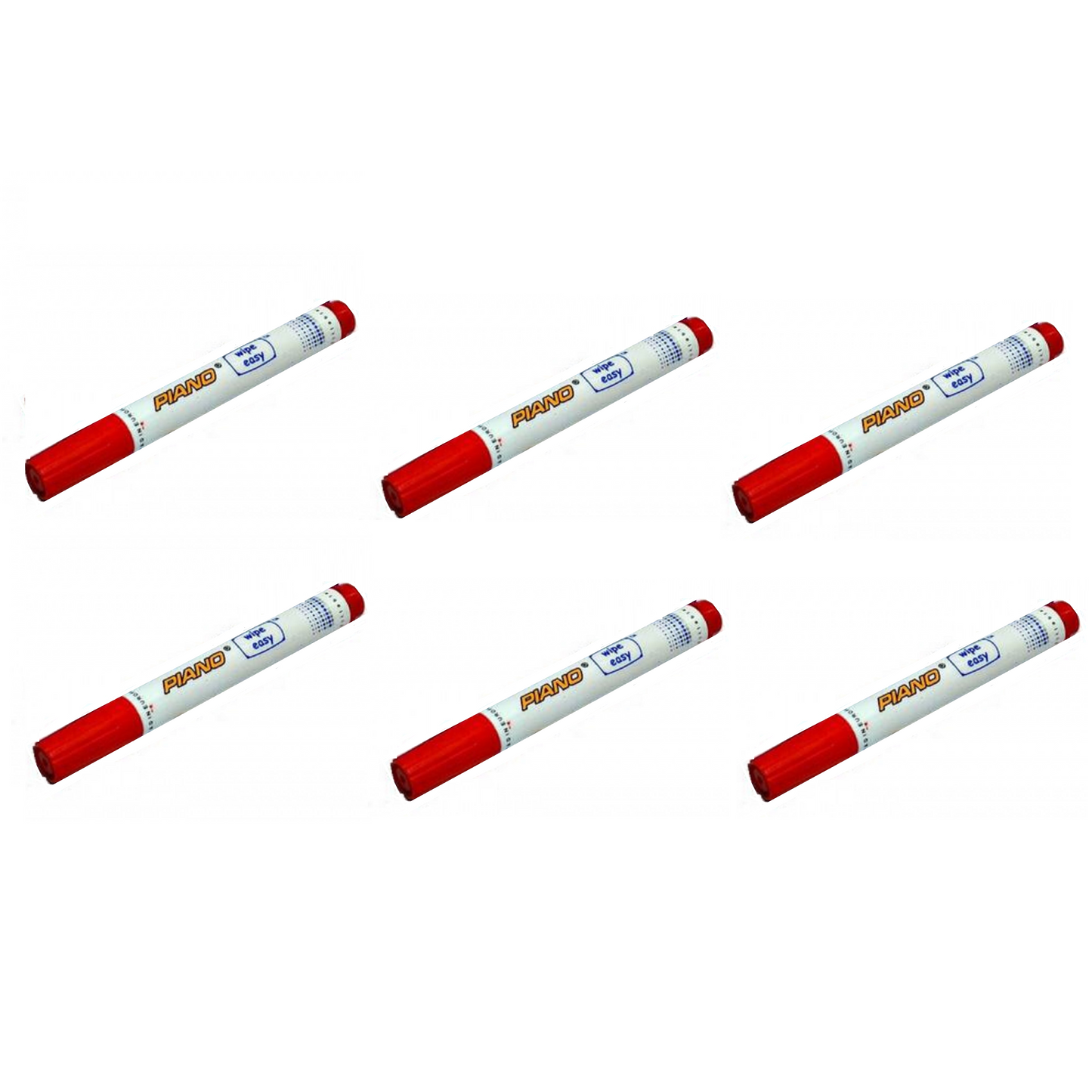 Piano White Board Marker 70-Round 6 Pcs