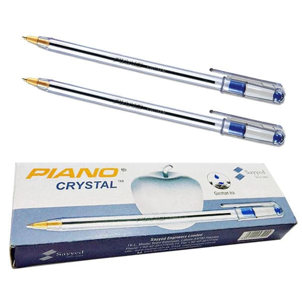 Piano Crystal Ball Point Pack Of 10