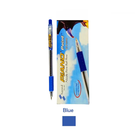 Piano Point Ball Pen 0.8mm Pack Of 10.