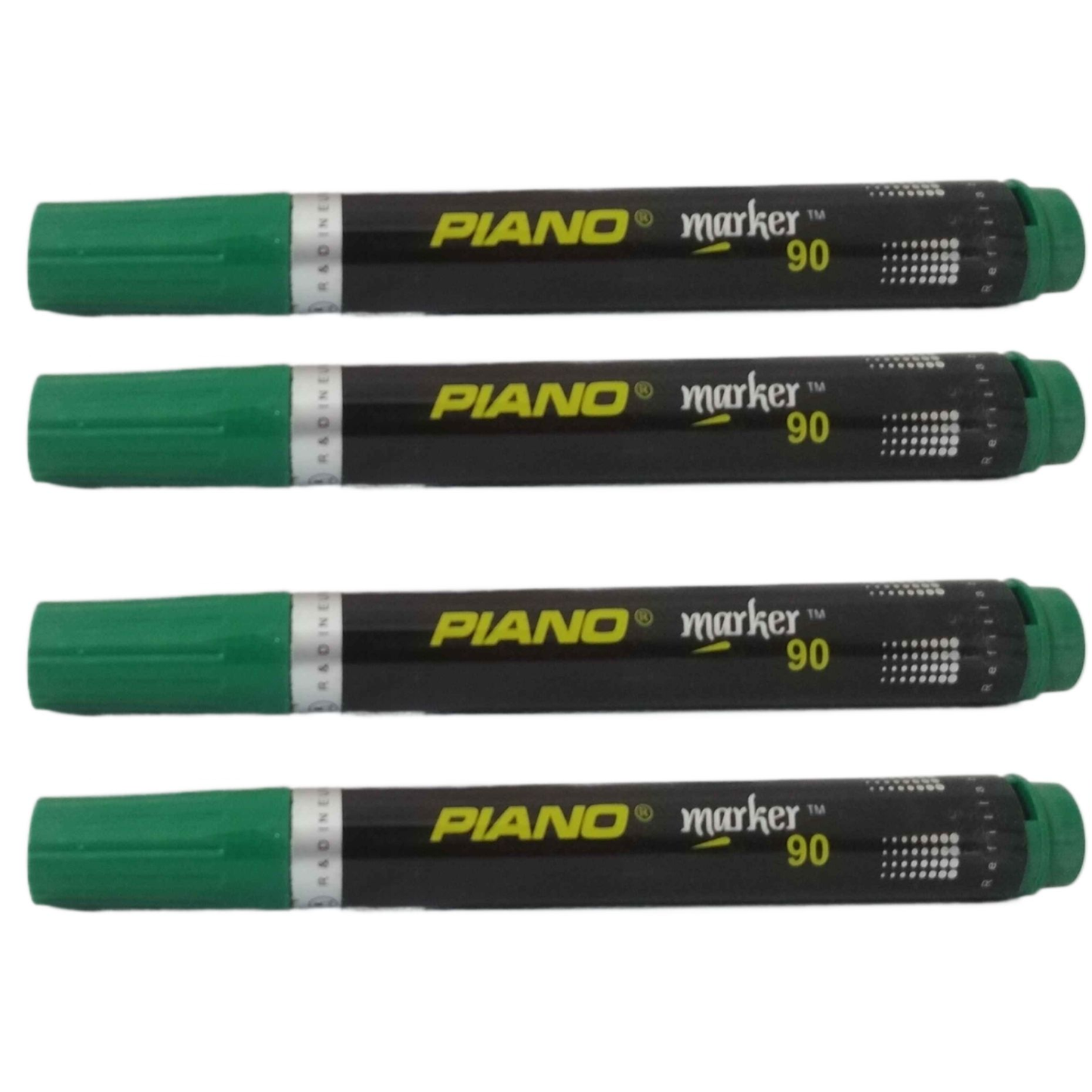 Piano Permanent Board Marker 90-Chisel 4Pcs.